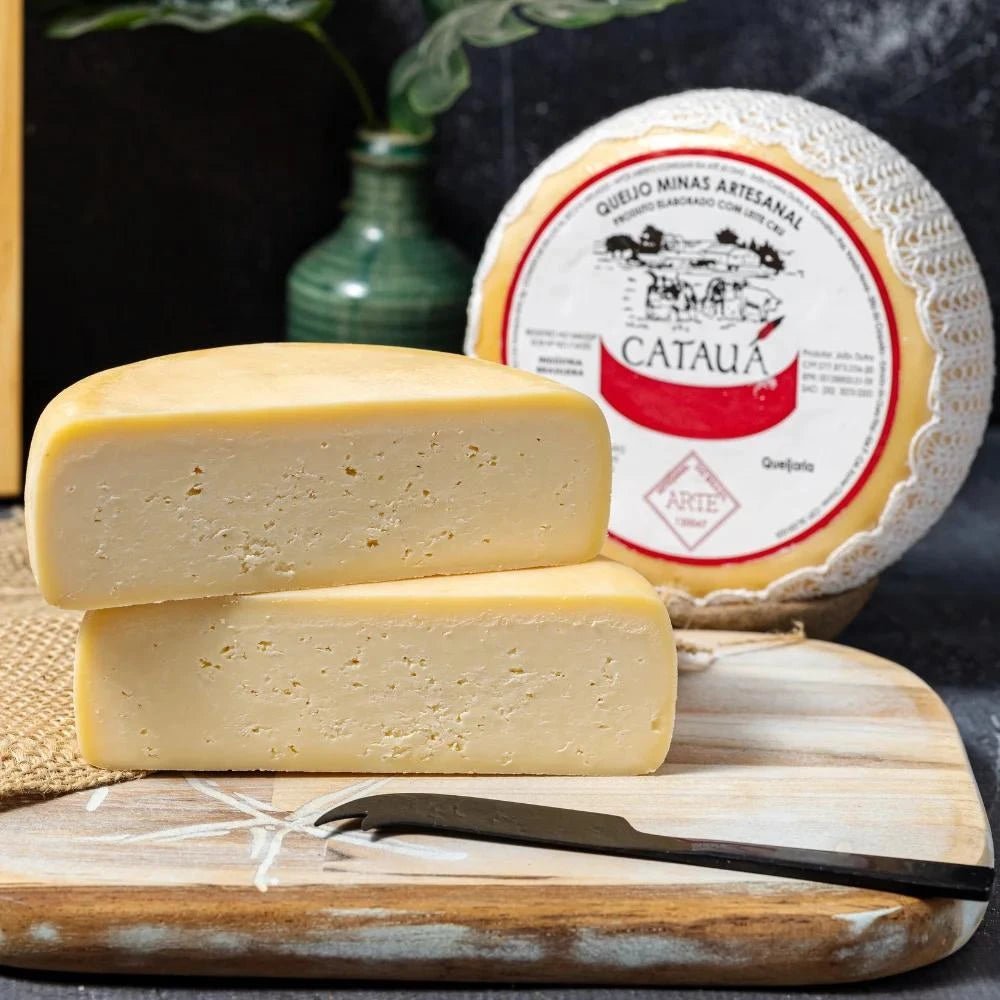 Queijo Minas Artesanal Catauá 400g - Queijo Meia Cura